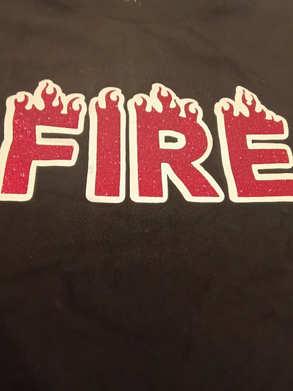 George Men's "Fire" Graphic T-Shirt Size Medium (38-40)